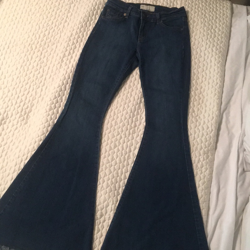 free people flared jeans